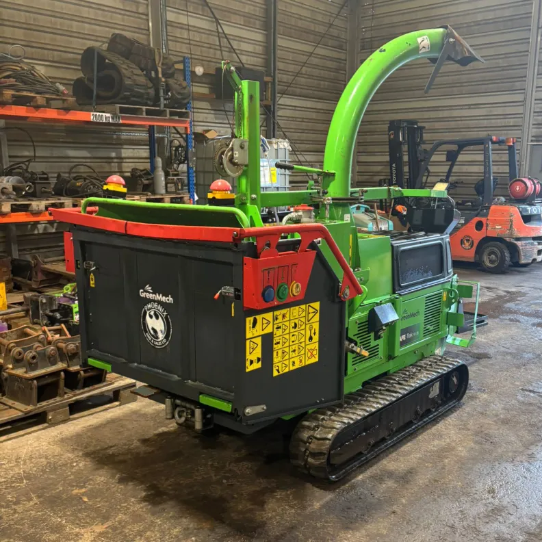 8" Wood Chipper Greenmech SAFETRAK-1928 2020